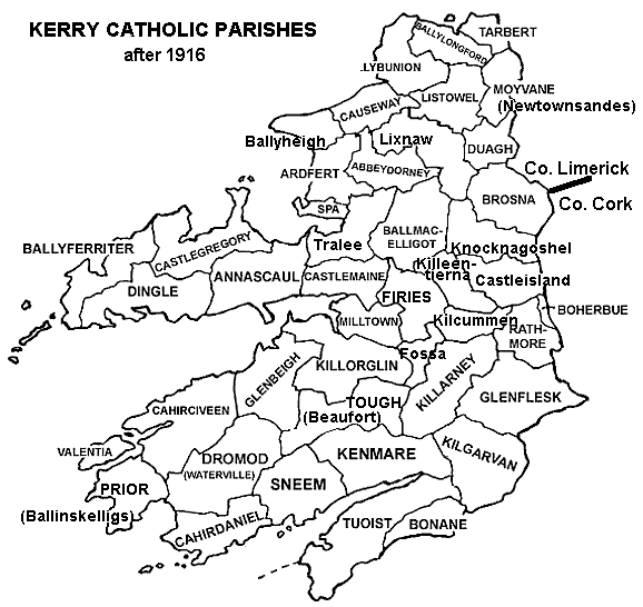 Mape 3, parishes after 1916