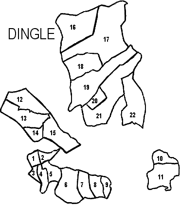 Townlands of Dingle Civil Parish