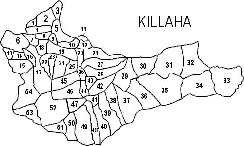 Killaha Civil Parish, Co. Kerry