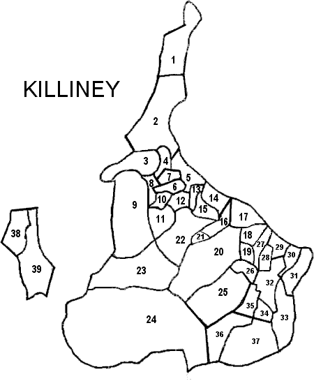 Killiney Civil Parish, Co. Kerry