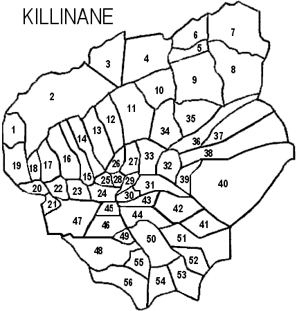 Killinane Civil Parish, Co. Kerry