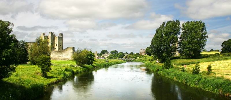 Trim Castle on the River Boyne