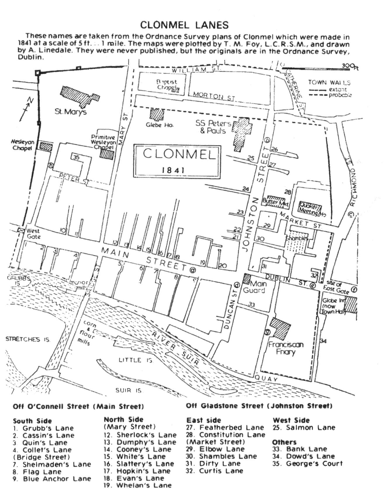 Clonmel Map