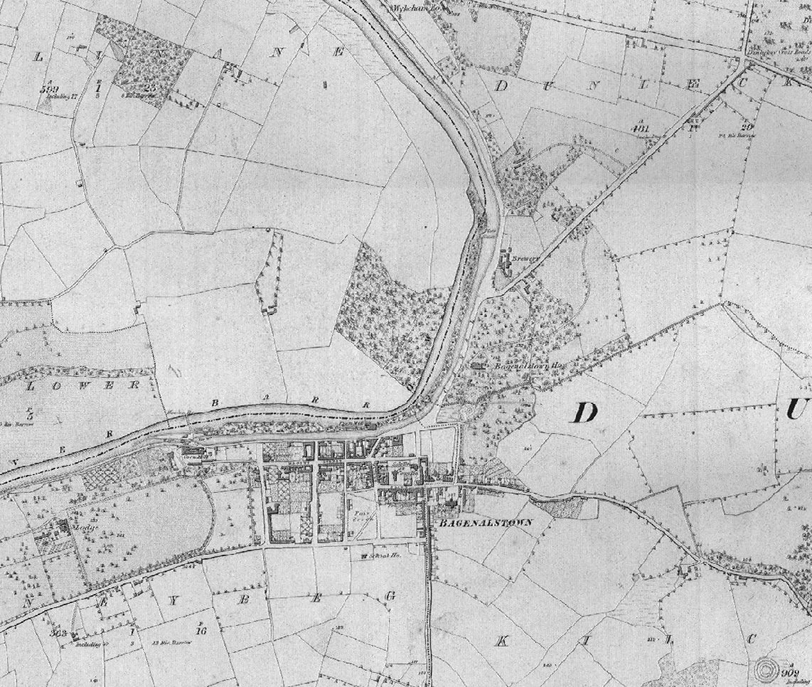 Bagenalstown Map 