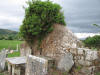 The old parochial church is in ruins,